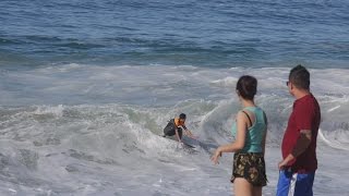 スキムボード Skimboarding in 10th amp Aliso [upl. by Blanca]