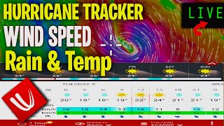 How to use windy weather app  Hurricane tracker [upl. by Airetnohs504]