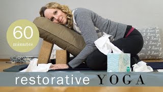 Restorative Yoga for the Common Cold  Restorative Yoga 461 [upl. by Felicio]