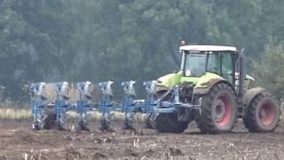 CLAAS AXION 950 LEMKEN DIAMANT 6 [upl. by Allimac]