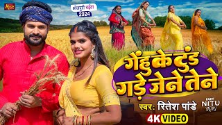 ViralVideo  चईता  गेंहू के टुंड गड़े जेने तेने  Ritesh Pandey  Gade Jene Tene  Bhojpuri Song [upl. by Ordep]