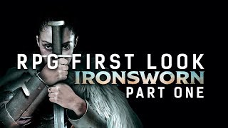 RPG First Look Ironsworn Part One [upl. by Eenhat600]