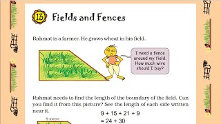 Maths Magic Class 4  Ch 13  Part 1  Fields and Fences Practice Time Activity [upl. by Anelrats952]