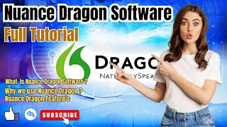 Dragon Naturally Speaking Tutorial  Nuance Dragon Software  Features [upl. by Nalloh]