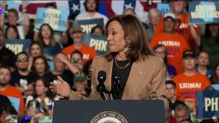 Kamala Harris to rally supporters in metro Phoenix [upl. by Engamrahc385]