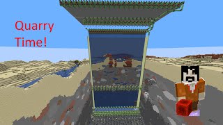 Quarry time Building and storage Hemisphere SMP Minecraft Java Survival 120 showcase [upl. by Hodess]