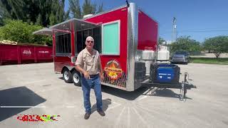 8x16 Food Trailer for Sale  Concession Nation [upl. by Victoir]