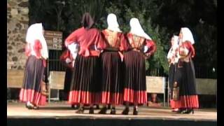 Nuoro  Gruppo folk Nugoresas  Passu torrau [upl. by Alfy]