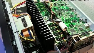 Onkyo Amp update Quick quotno sound fixquot [upl. by Hacim]