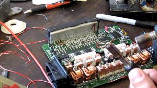 Mercedes 500SL R129 roof controller repair 1298200097 [upl. by Trinatte316]