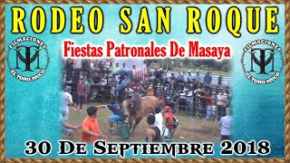 Montas De Toros 🐂PATRONALES MASAYA🐂 30 Septiembre 2018 [upl. by Ahsemaj]