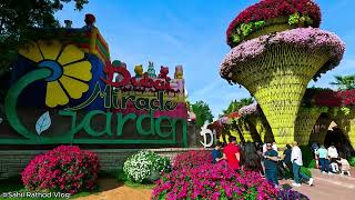 Dubai Miracle Garden 2024 4k  Worlds largest garden [upl. by Aicilana177]