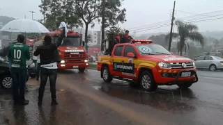 JOGADORES DA CHAPECOENSE A CAMINHO DO VELÓRIO EM CHAPECÓ [upl. by Cheri]