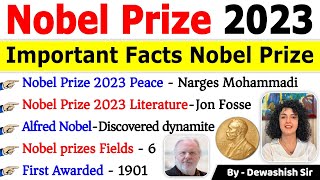 Nobel Prize 2023  Trick  Nobel Prize Winners 2023  Nobel 2023  Current affairs 2023 nobelprize [upl. by Sugden184]