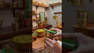 Miniature Mutton Biryani in a Tiny Tiffin Box shots ytshorts viralshorts miniaturekitchen tiny [upl. by Sacci992]