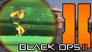 Black Ops 2 Sniper DSR50 Mira Térmica y Ballesta Gameplay en Hijacked [upl. by Krystle109]