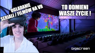 Oglądanie seriali  filmów na VR to totalny gamechanger [upl. by Ogram]