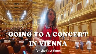 Going to a concert in Vienna for the first time as a music student vlog Mozart performance [upl. by Gnoy]