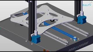 Service tutorial CR 10S Pro V2 replace Y axis belt [upl. by Borg729]