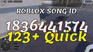 123 Quick Roblox Song IDsCodes [upl. by Elagibba447]