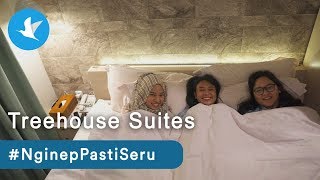 EPS 10 NginepPastiSeru di Treehouse Suites Apartment [upl. by Adniroc245]