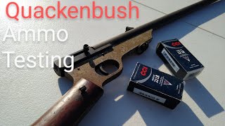 Quackenbush Ammunition Testing [upl. by Kentiggerma222]