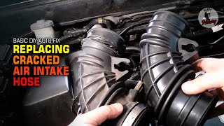 How to Replace Air Intake Hose on Honda CRV Gen2 amp Other Car Brands howto automobile hondacrv [upl. by Sissel]