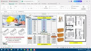 COMO CALCULAR OS TIJOLOS DA SUA CASA 01 09 24 DEUS É FIEL [upl. by Chema809]