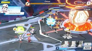 Blue Archive Chesed Insane Indoor  Makoto 1 team clear [upl. by Elonore]