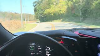 c8 z06 driving [upl. by Odraude]