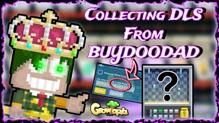 My Best Collect Ever  Collecting DLS From BUYDOODAD  Growtopia  2024 [upl. by Hank]