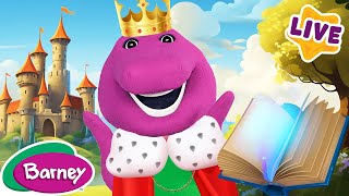 Storytimes amp Fairytales with Barney amp Friends  Full Episodes Live  Barney the Dinosaur [upl. by Alleon]