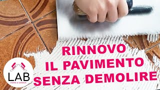 Pavimenti in Resina su Piastrelle Esistenti  TUTORIAL [upl. by Semajwerdna]