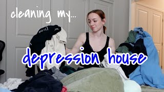 Cleaning my depression house  Vlogmas Day 3 [upl. by Nahn]