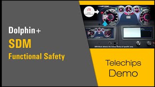 Telechips Dolphin SDM Functional Safety Demo KIOSK Navigation version0325 [upl. by Eirolav998]