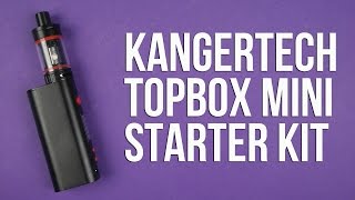 Распаковка Kangertech TopBox Mini Starter Kit Black [upl. by Hauger690]