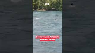 IMPACTANTE RESCATE de una MUJER en el RÍO LIMAY [upl. by Ellenor]