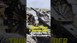 Quand le Trommelfeuer faisait de Verdun un Enfer 1916 shorts [upl. by Akehs]