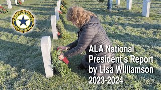 ALA National Presidents Report by Lisa Williamson  2024 ALA National Convention [upl. by Dnomaj]