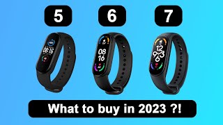 Xiaomi Mi Band 7 vs Mi Band 6 vs Mi Band 5  What to Buy [upl. by Dominick545]