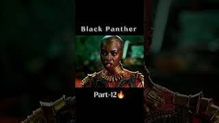 Black Panther ✨😱 Part12 trending marvel shorts blackpanther [upl. by Soirtimid632]