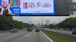 DRIVING FROM SHAH ALAM TO JALAN TUANKU ABDUL RAHMAN KUALA LUMPUR MALAYSIA 🇲🇾 [upl. by Jeddy]