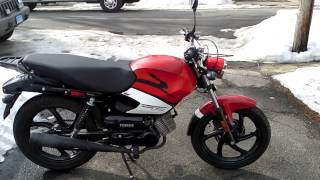 2011 Tomos Streetmate [upl. by Ahseenyt583]