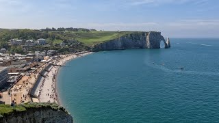 Normandy on Foot A Walking Tour of Bayeux and Étretat France RAW in 4K 2024 [upl. by Herrah]