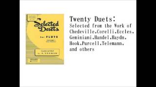 【Lesson】Twenty Duets for Flute part 1 [upl. by Latsryk]