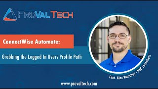 ConnectWise Automate Grabbing the Logged In Users Profile Path [upl. by Parrie655]