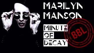 Marilyn Manson  Minute Of Decay Bass cover Play Along With Tabs [upl. by Damek779]