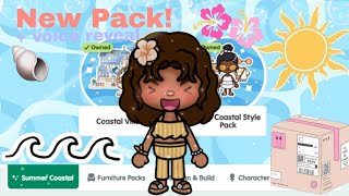 New Pack Summer Costal Villa plus voice reveal [upl. by Amaleta]