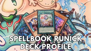 Competitive Spellbook Runick deck profile February 2024 TCG Yugioh [upl. by Asiilanna]