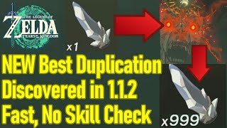 BEST 112 duplication glitch discovered 100 consistent fast easy  Zelda Tears of the Kingdom [upl. by Thetisa]